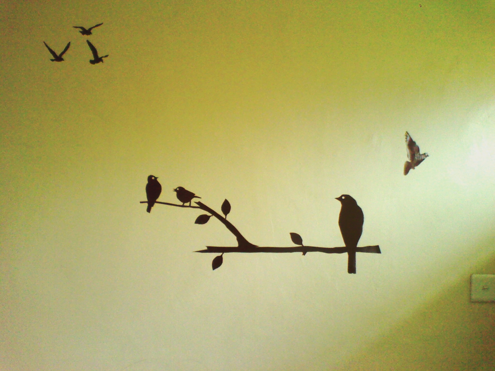 Simple bird. Фасад здания деревья птицы цветы. Обои дерево птицы в СПБ. Bird simple. Обои серые цветы с птицами.